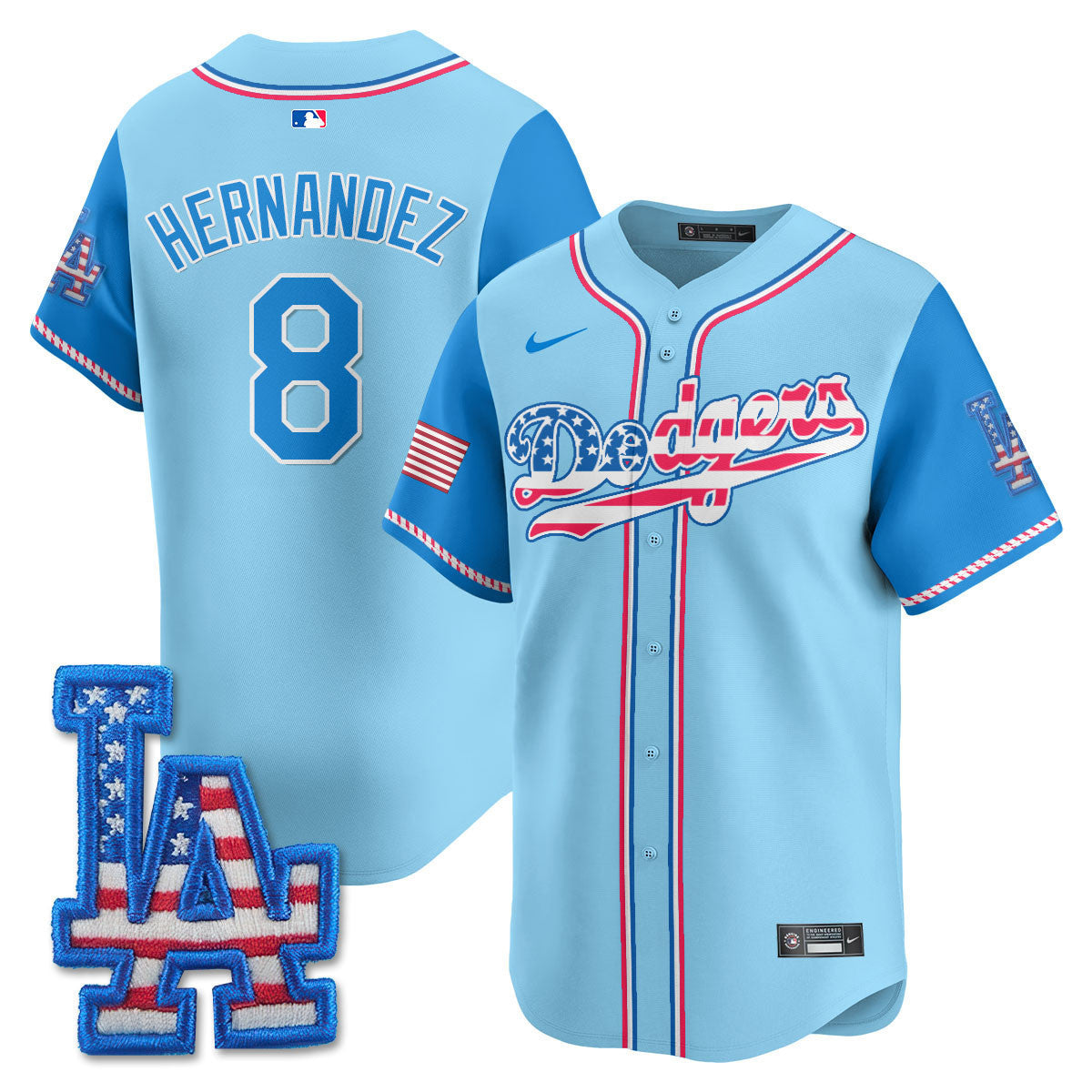 Light Blue Alternate - Kike Hernandez