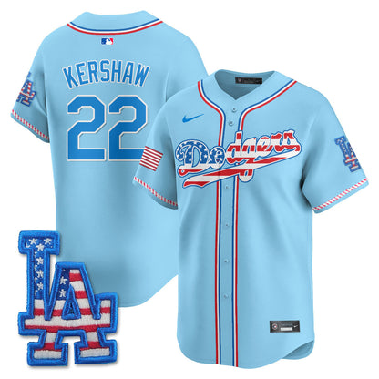 Light Blue - Clayton Kershaw