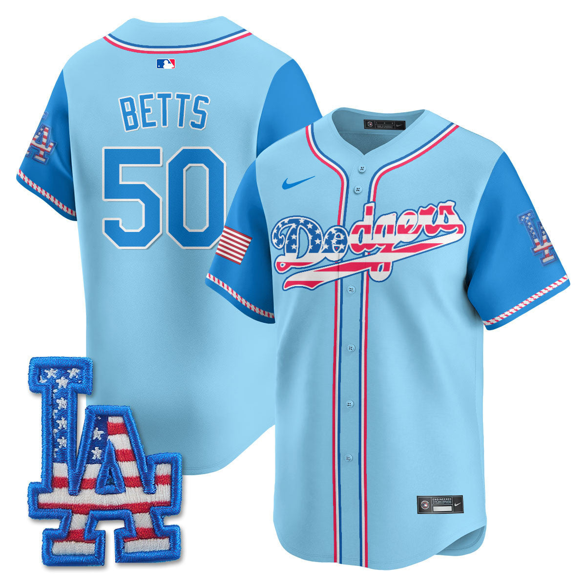 Light Blue Alternate - Mookie Betts