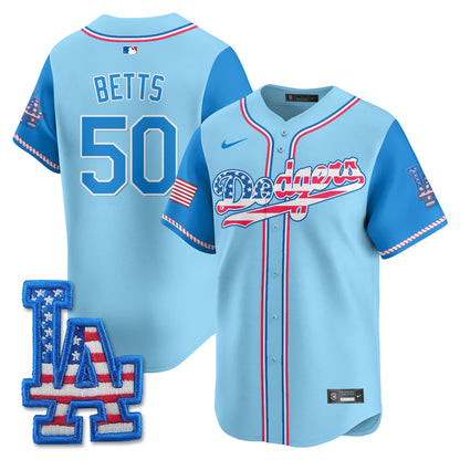 Light Blue Alternate - Mookie Betts