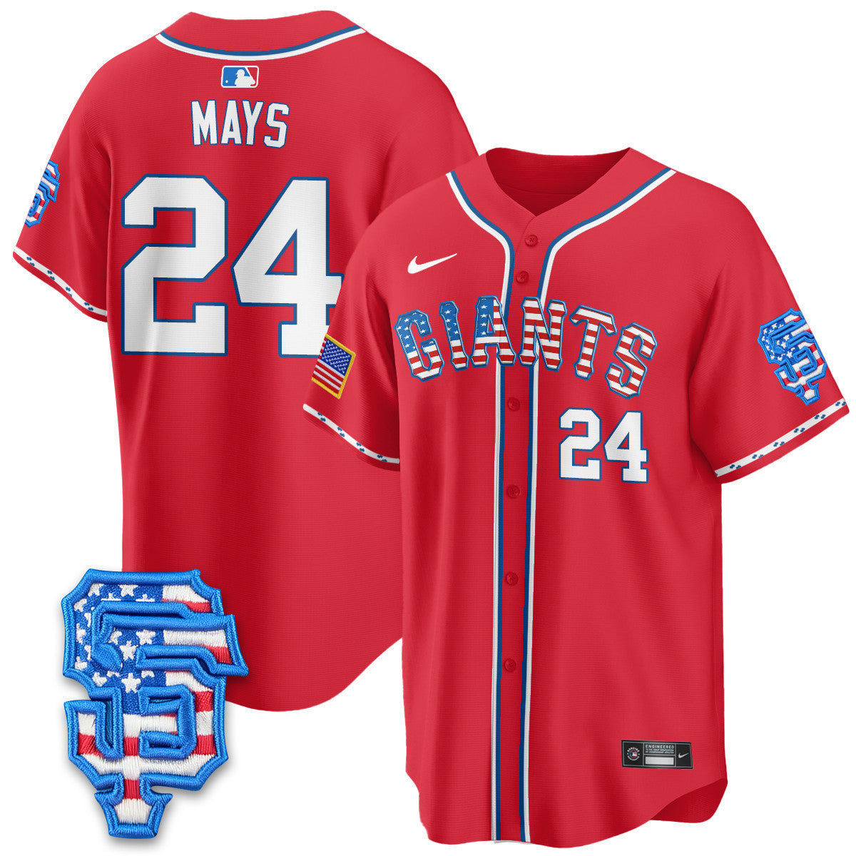 Red - Willie Mays