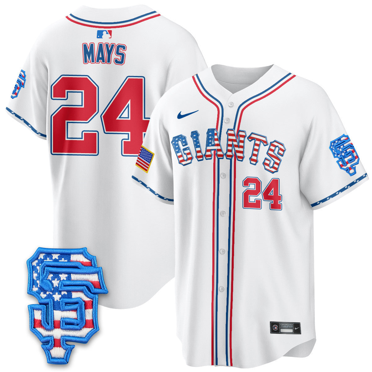 White - Willie Mays