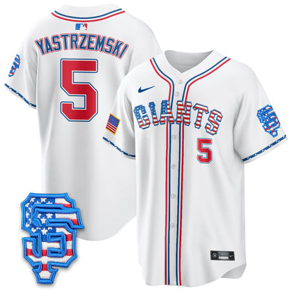 White - Mike Yastrzemski