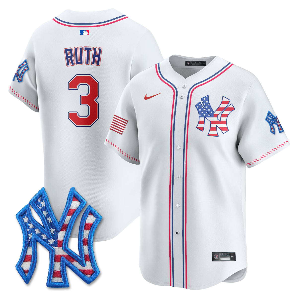 White - Babe Ruth