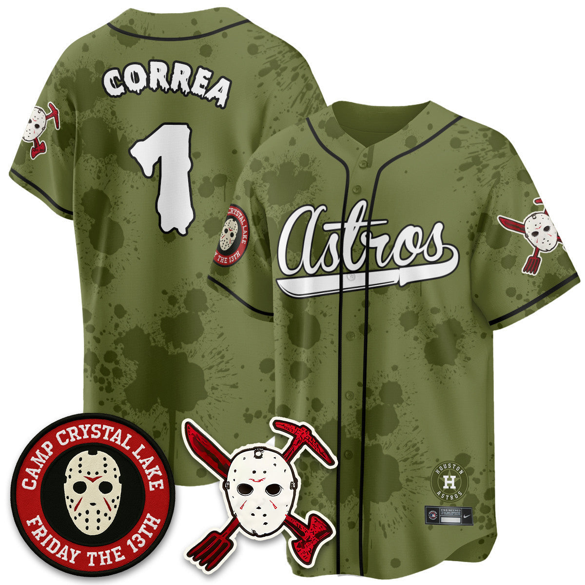 Custom "Friday the 13th" Jersey