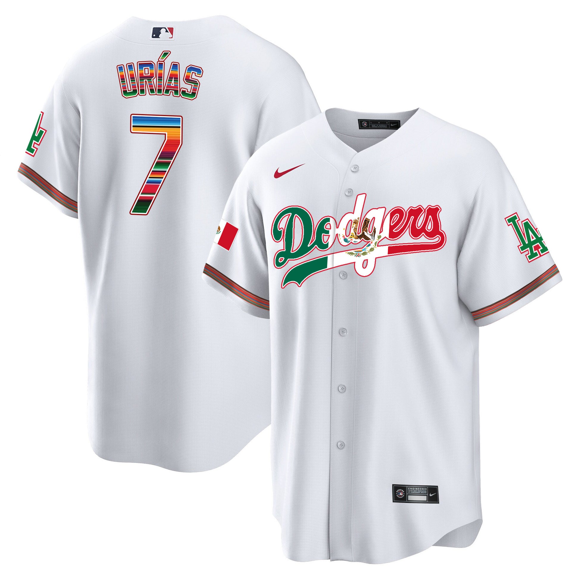 White - Julio Urias
