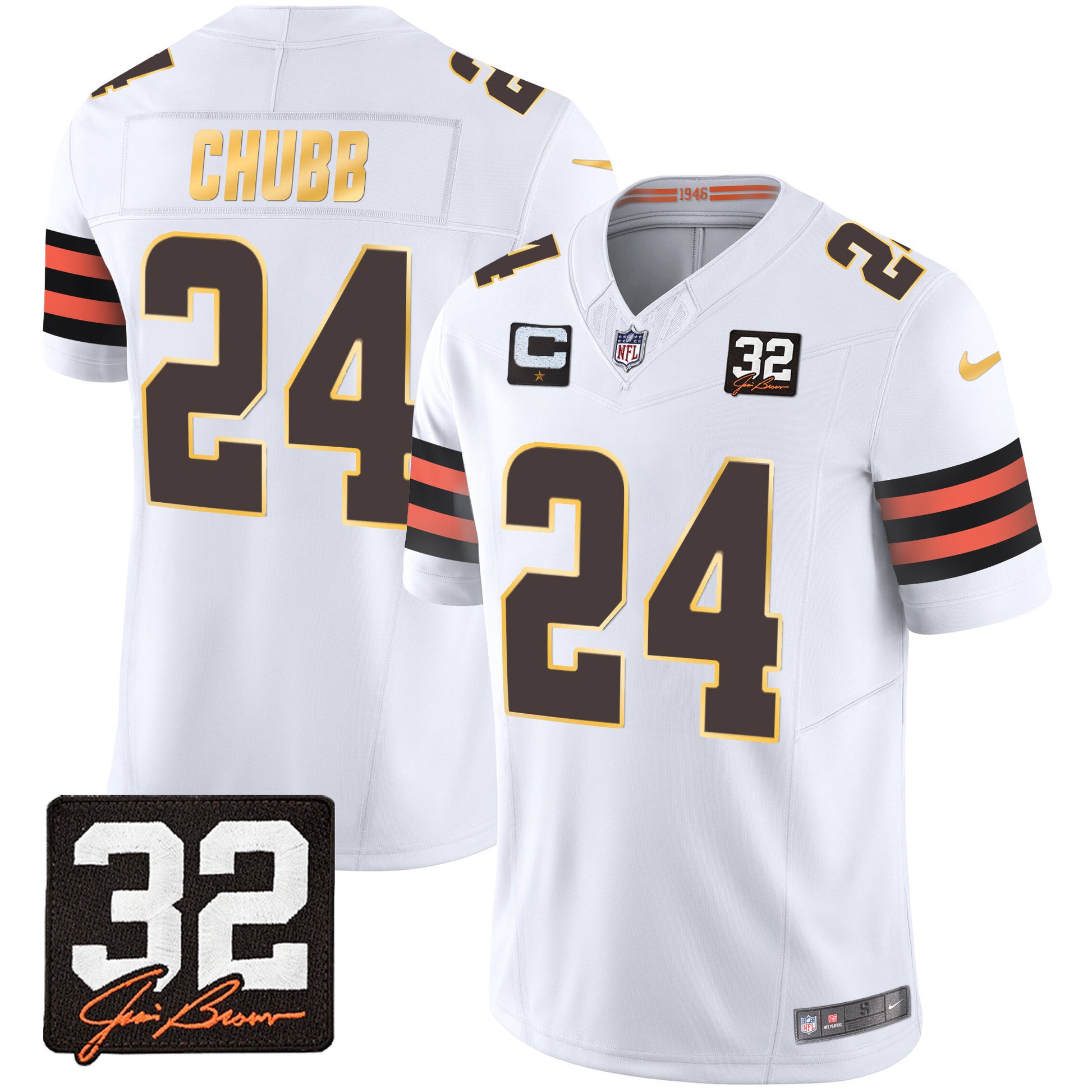White - Nick Chubb