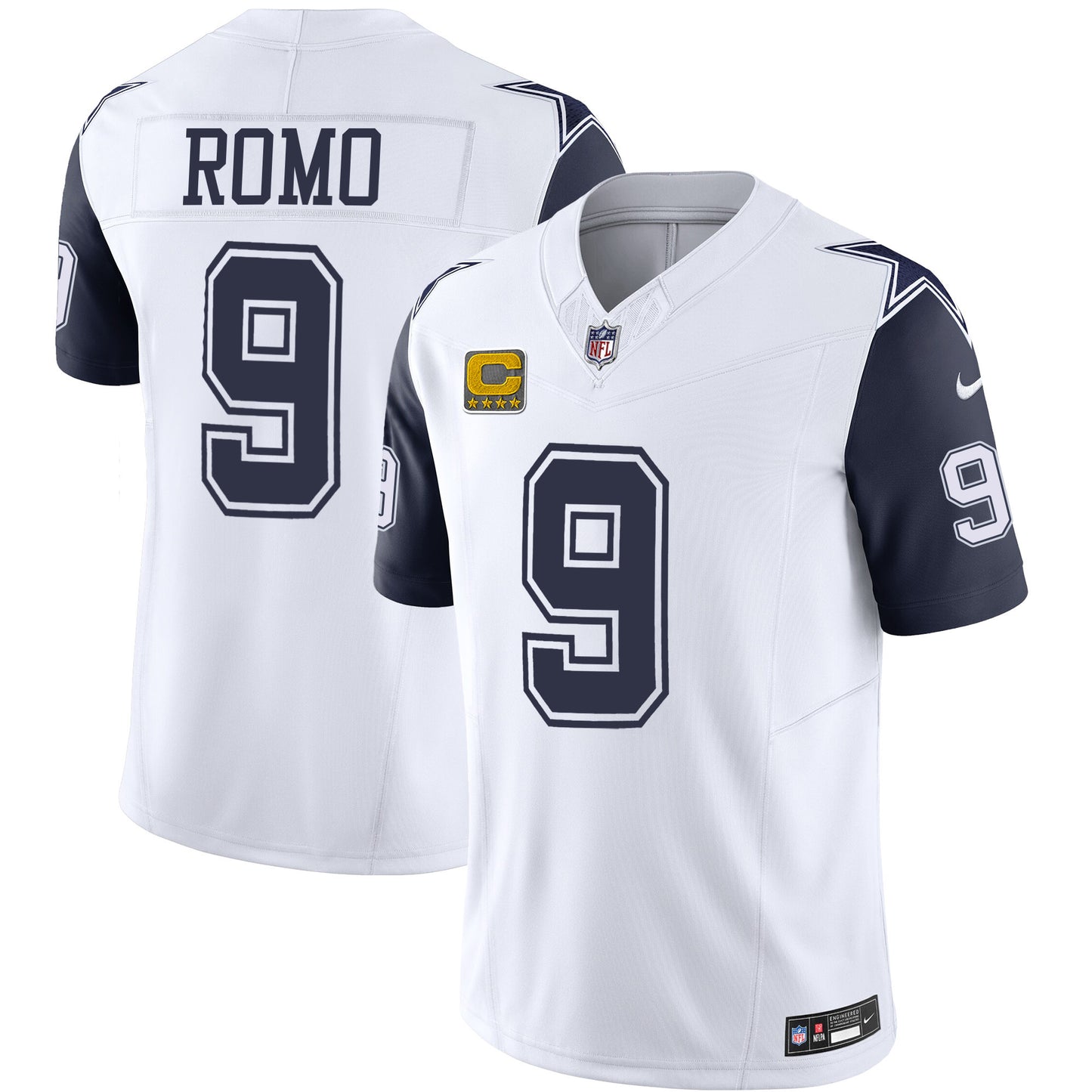 Navy Sleeves - Tony Romo