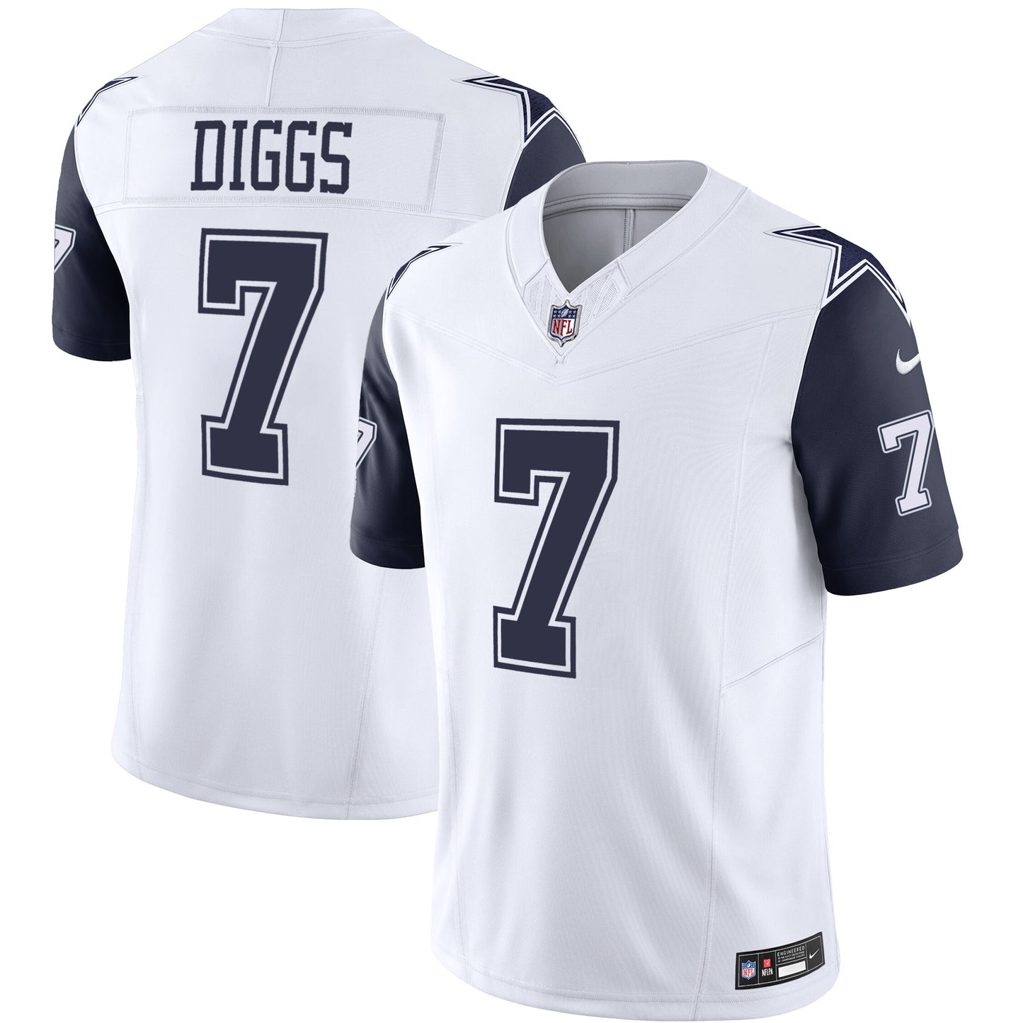 Navy Sleeves - Trevon Diggs