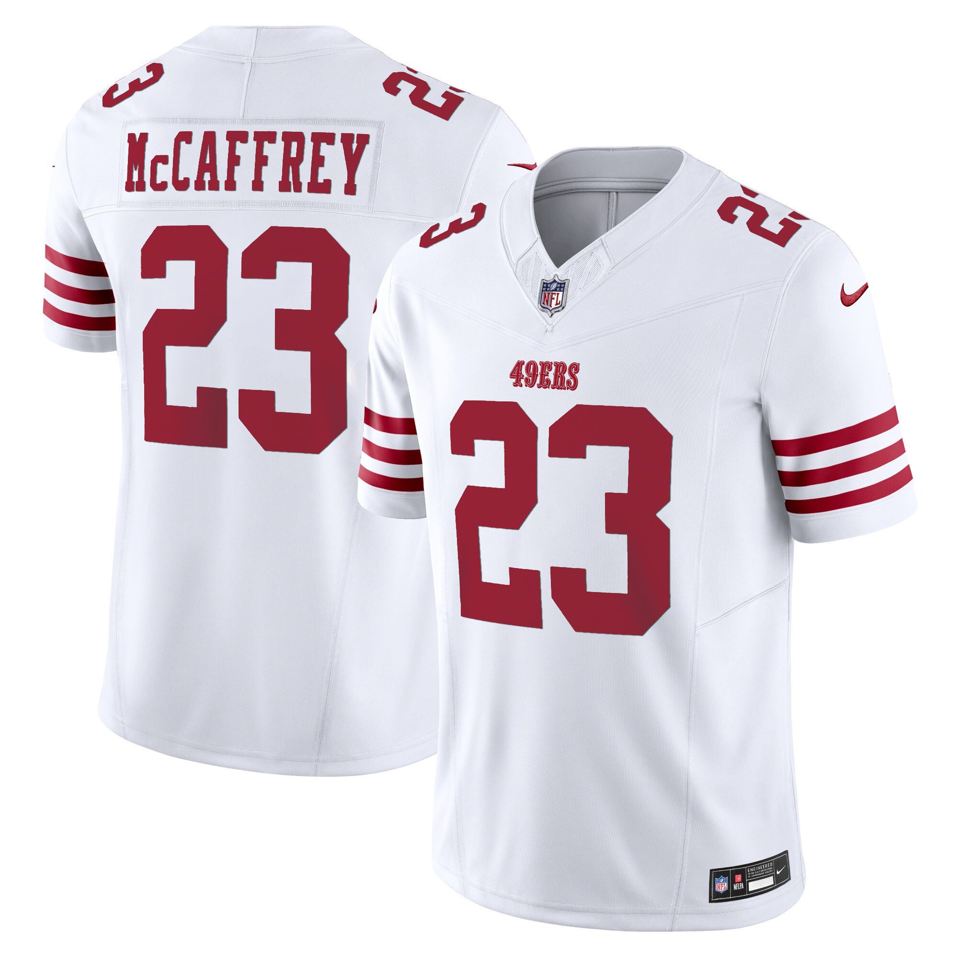 White - Christian McCaffrey