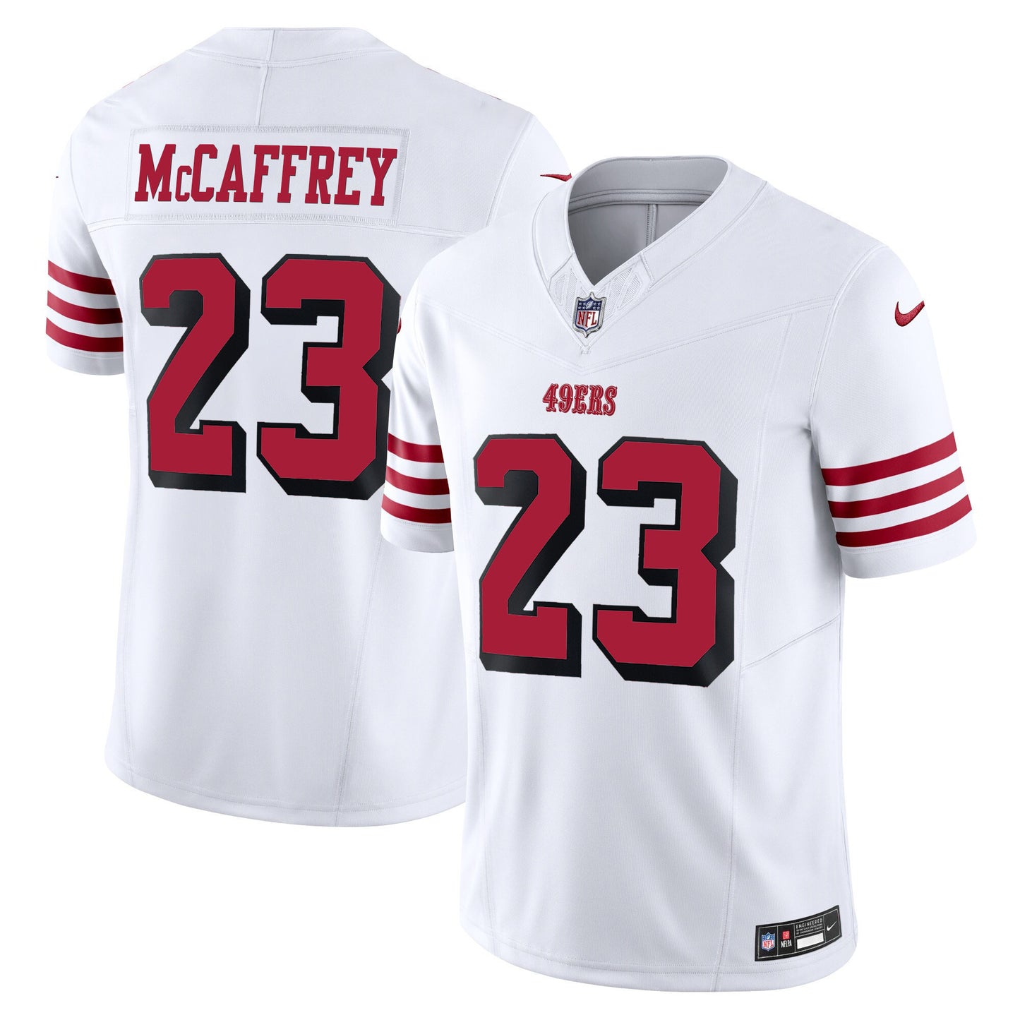 White - Christian McCaffrey