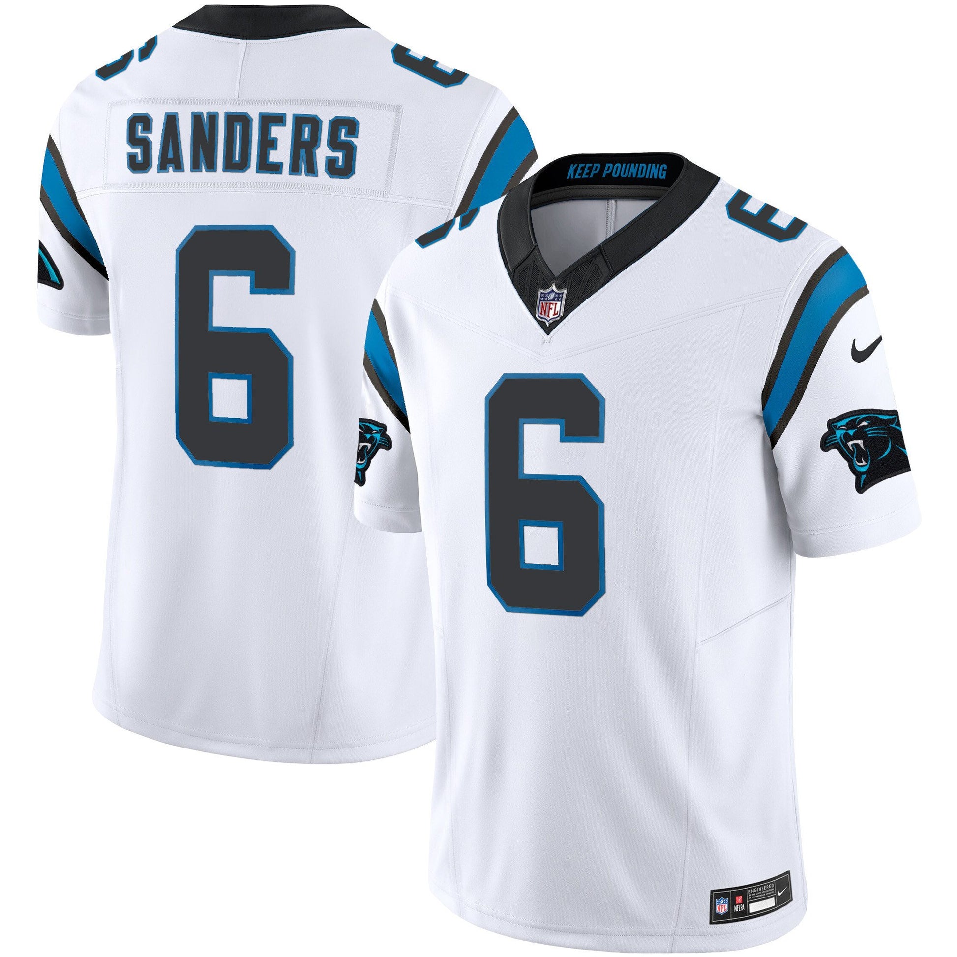 White - Miles Sanders