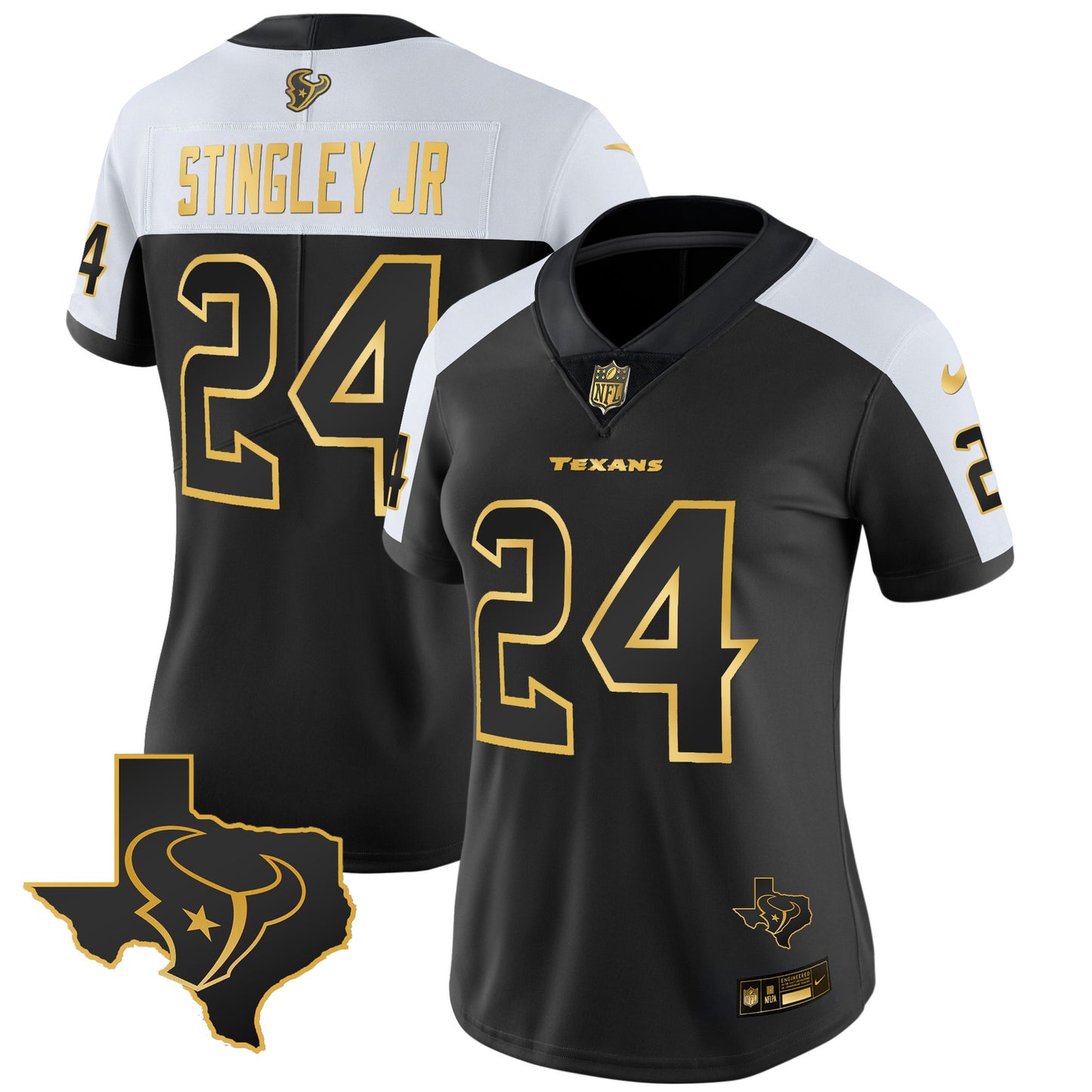 Alternate Gold - Derek Stingley Jr.