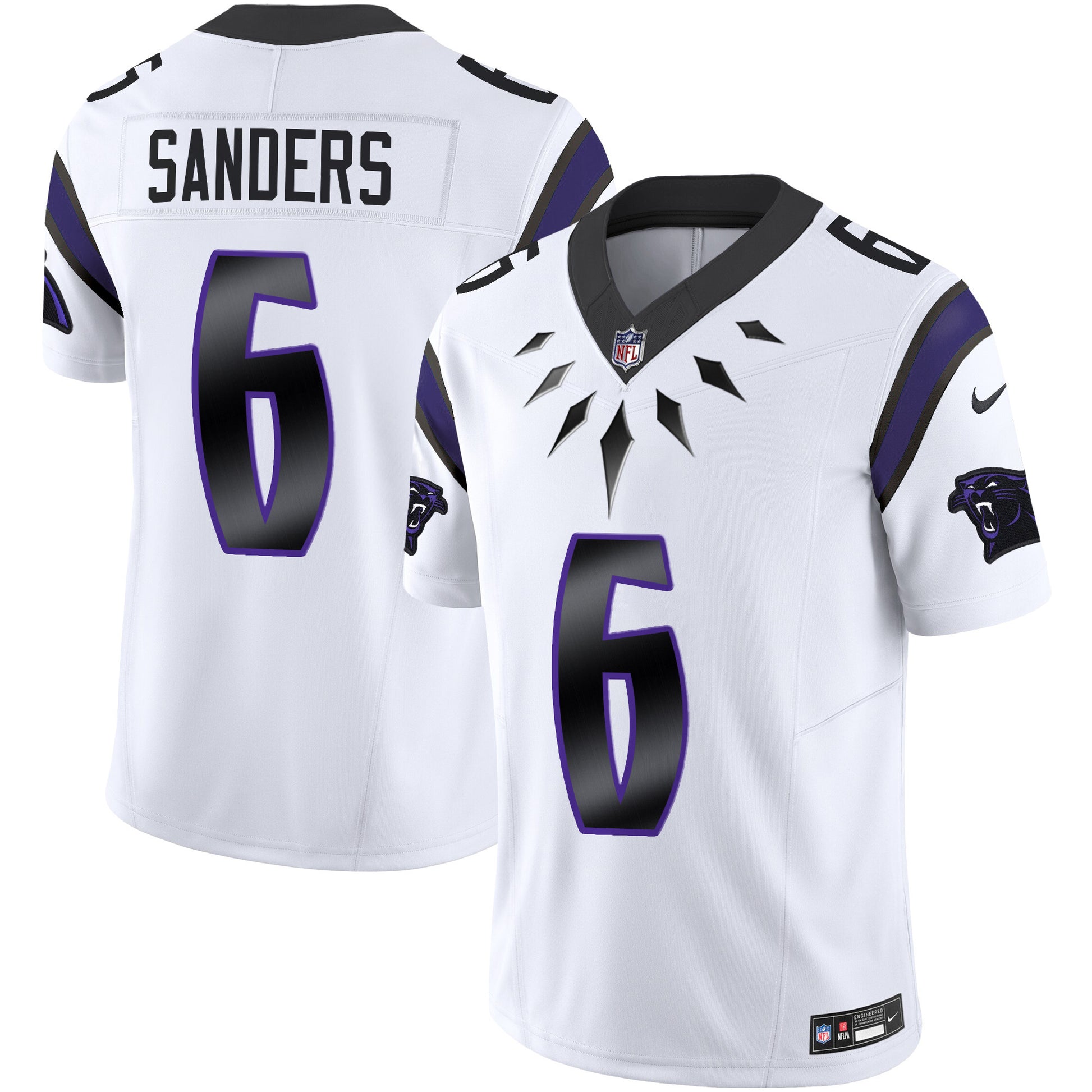 White - Miles Sanders