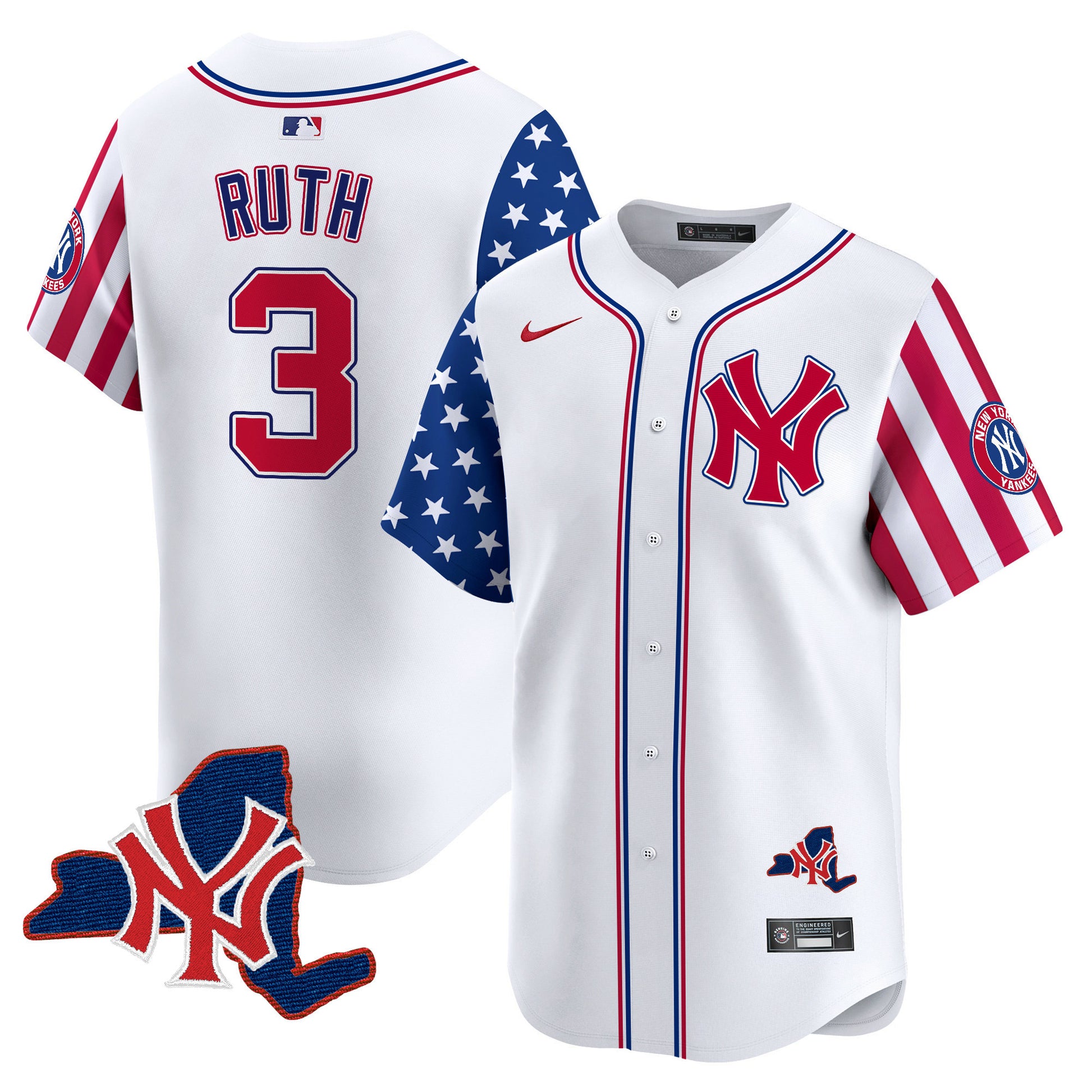 White - Babe Ruth