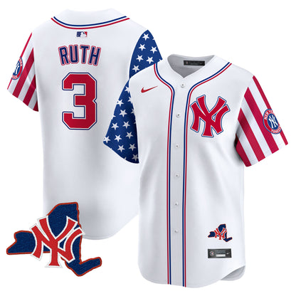 White - Babe Ruth
