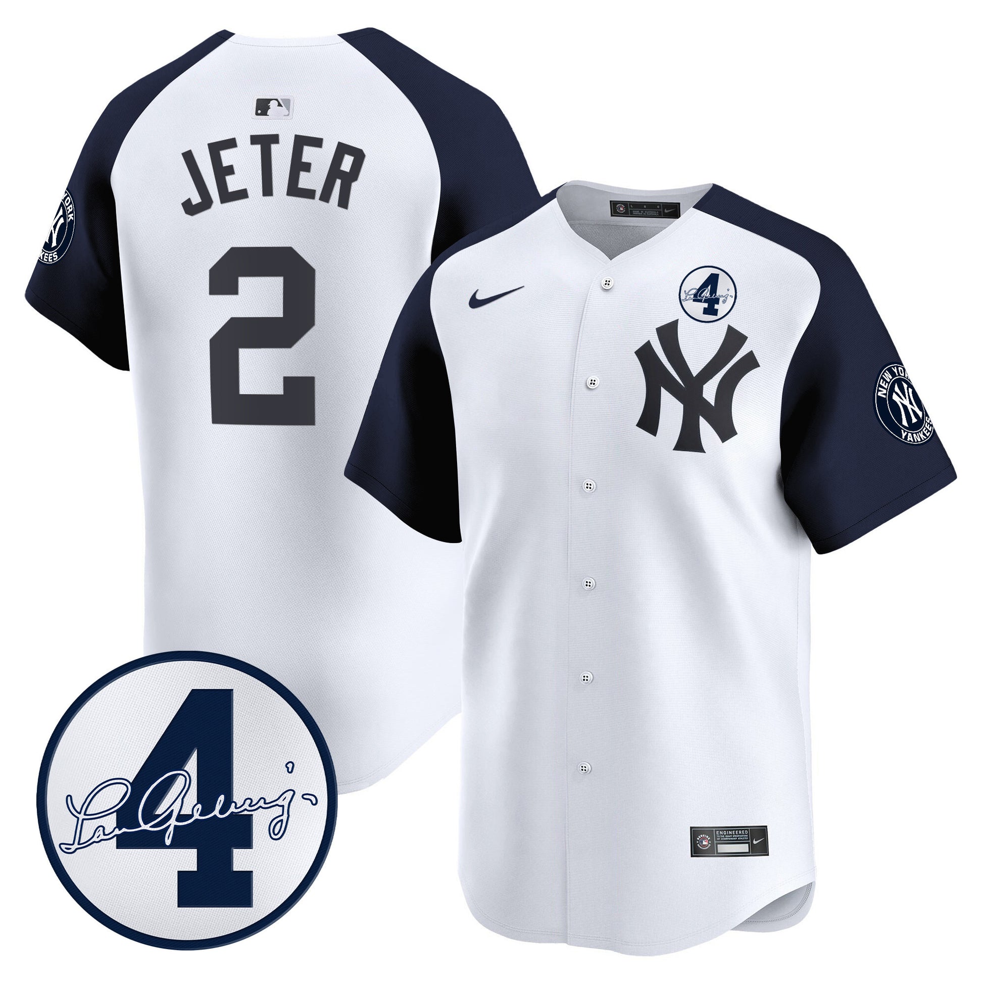White Alternate - Derek Jeter