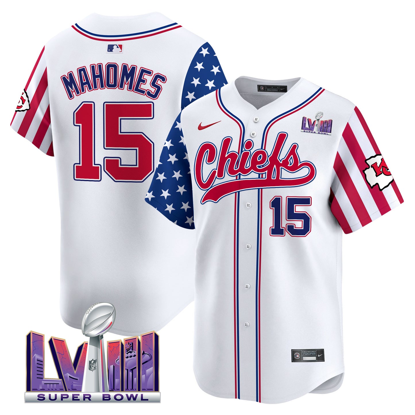White - Patrick Mahomes