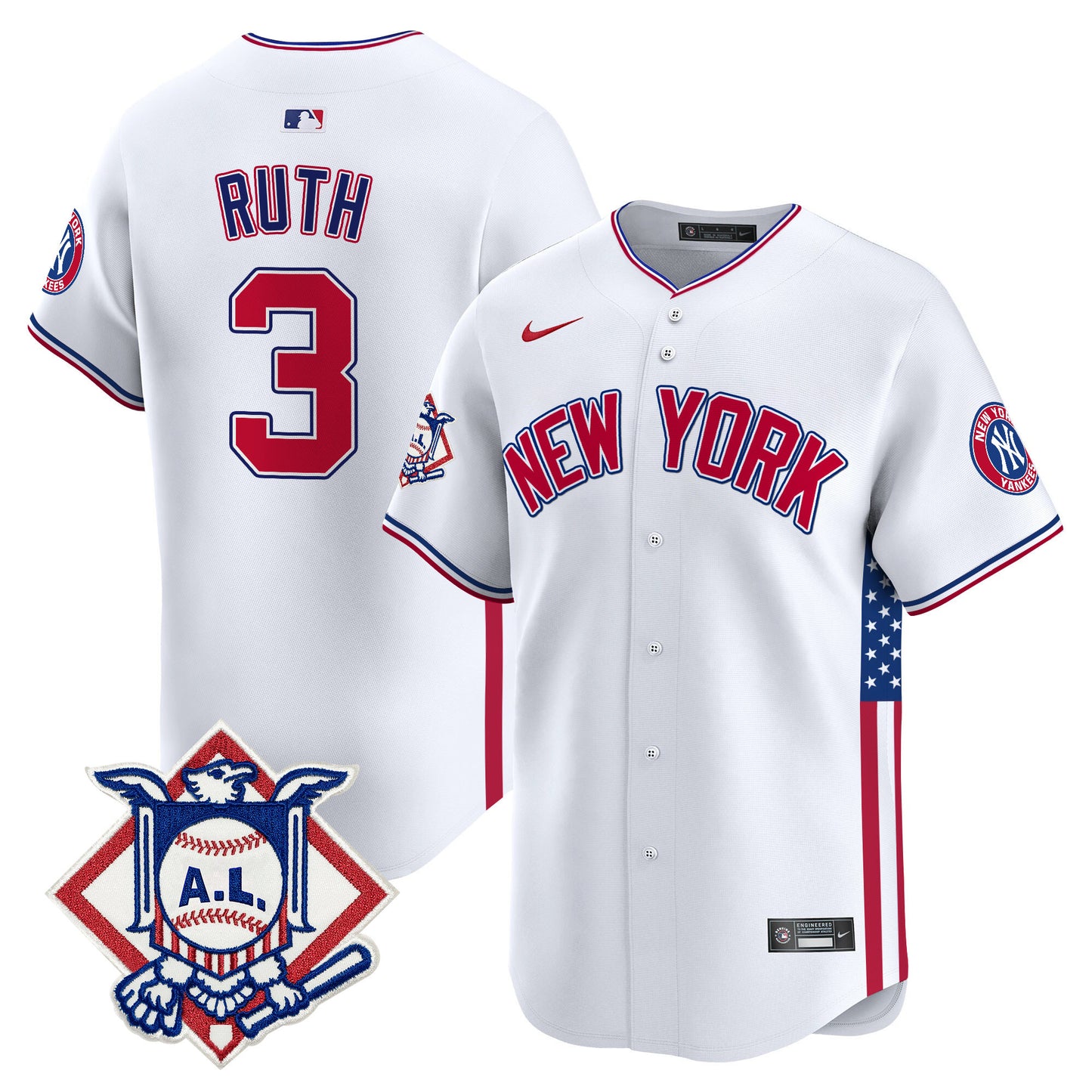 White - Babe Ruth