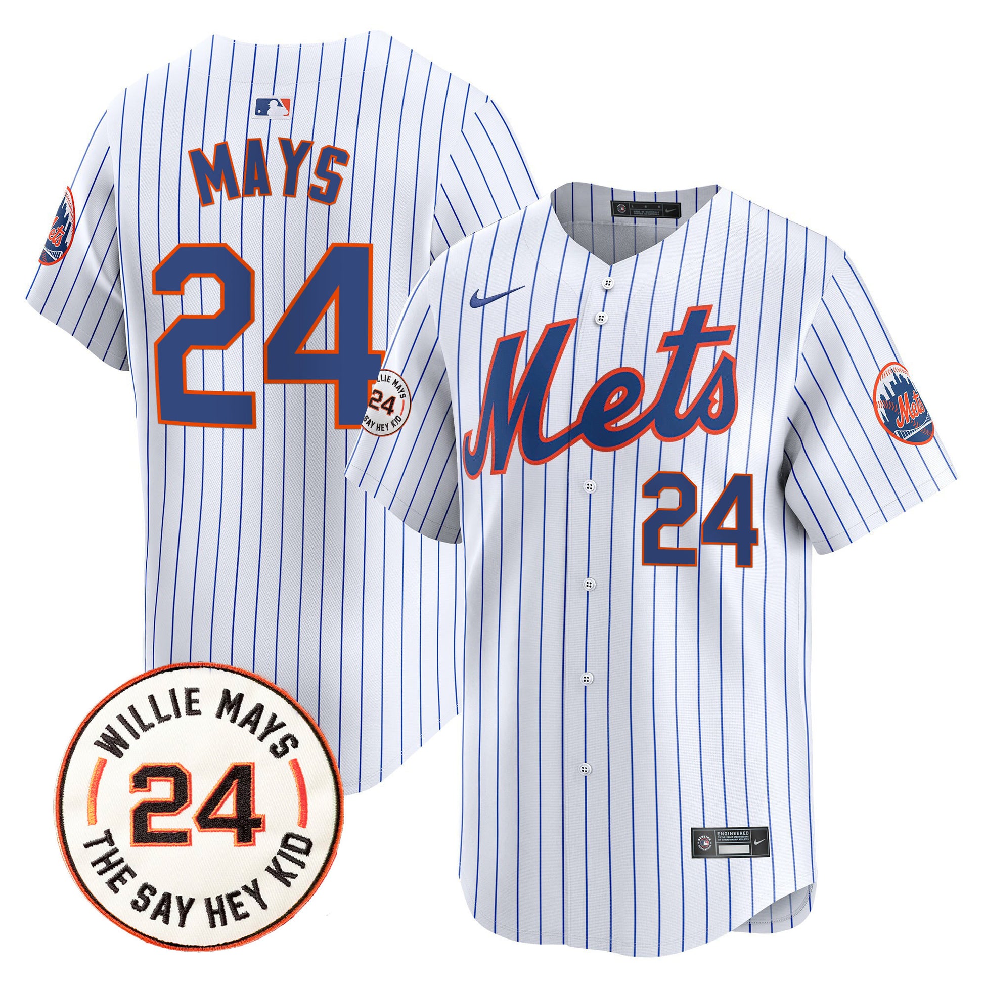 White - Willie Mays