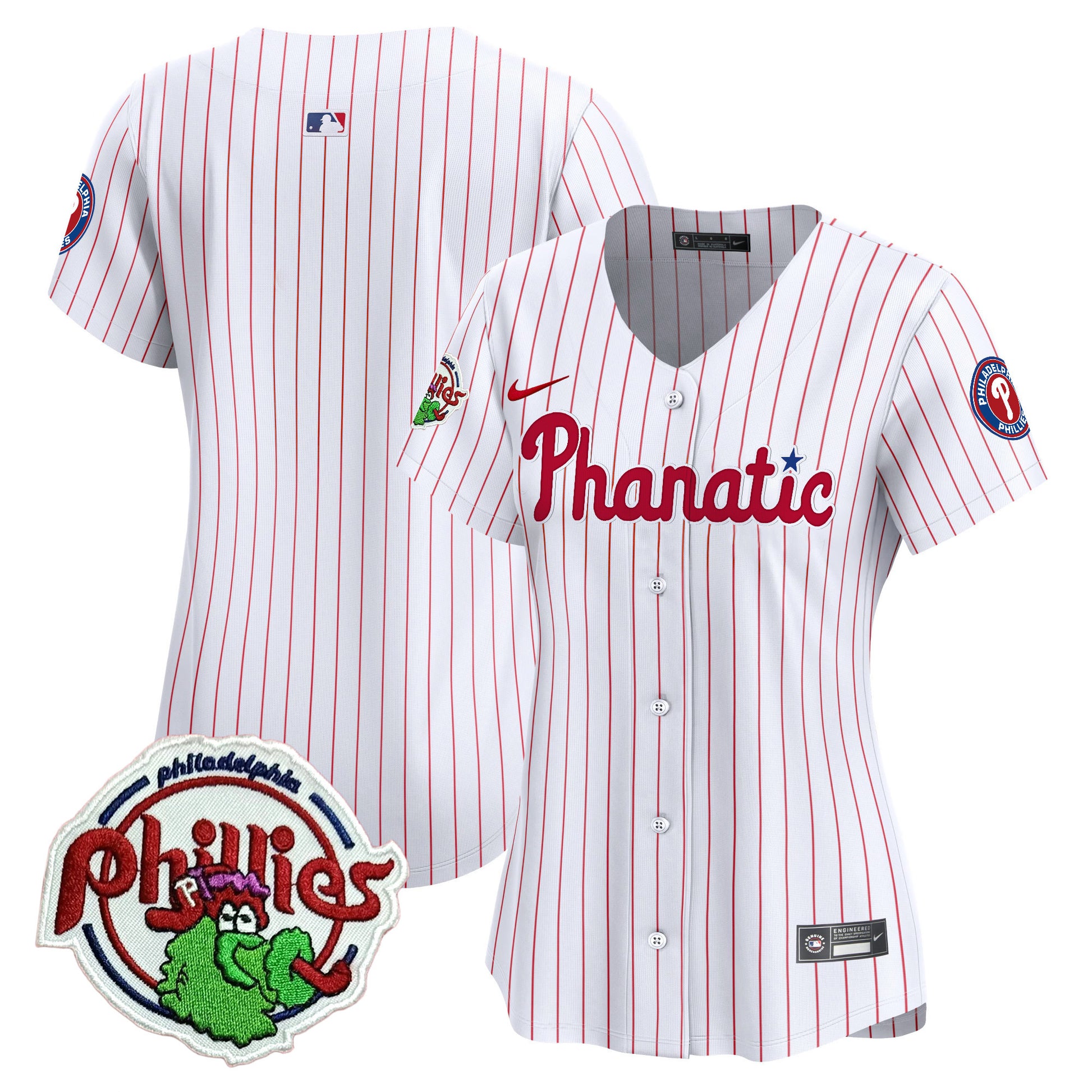 White Pinstripe - Team