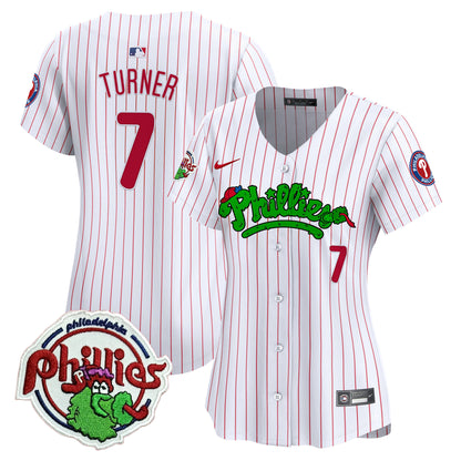 White Pinstripe - Trea Turner