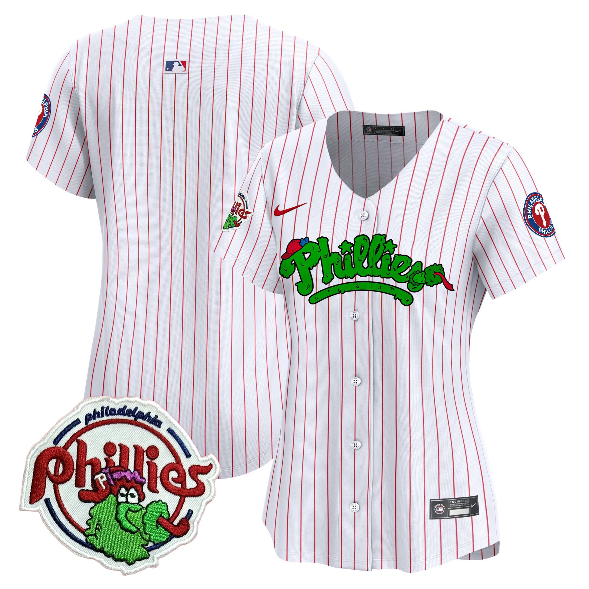 White Pinstripe - Team