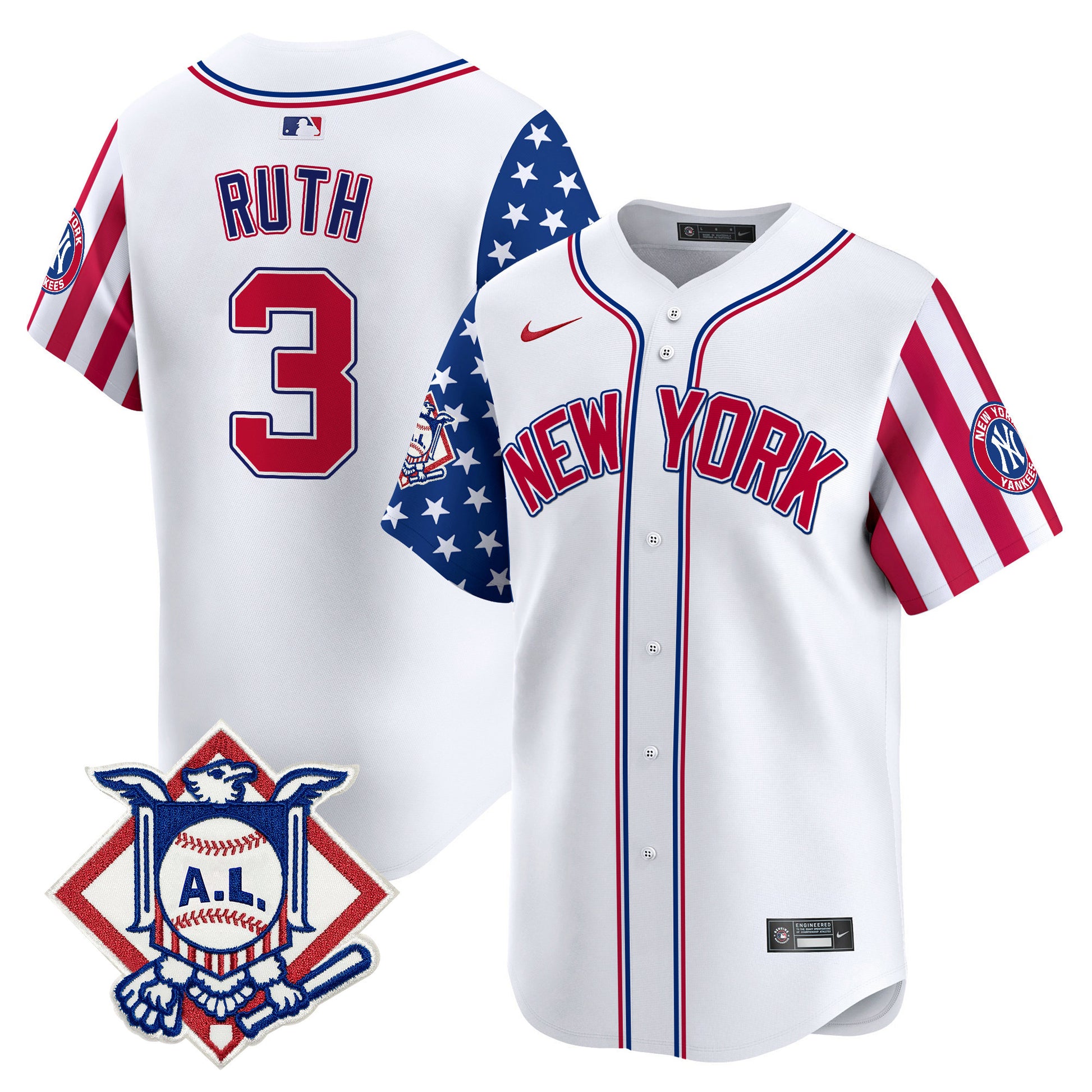 White - Babe Ruth