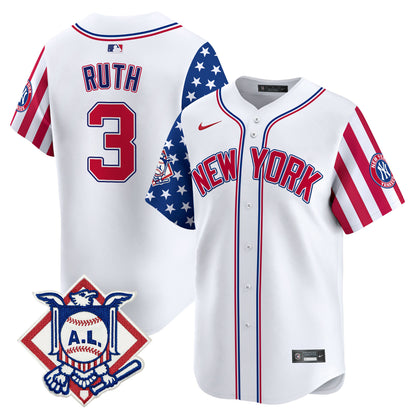 White - Babe Ruth