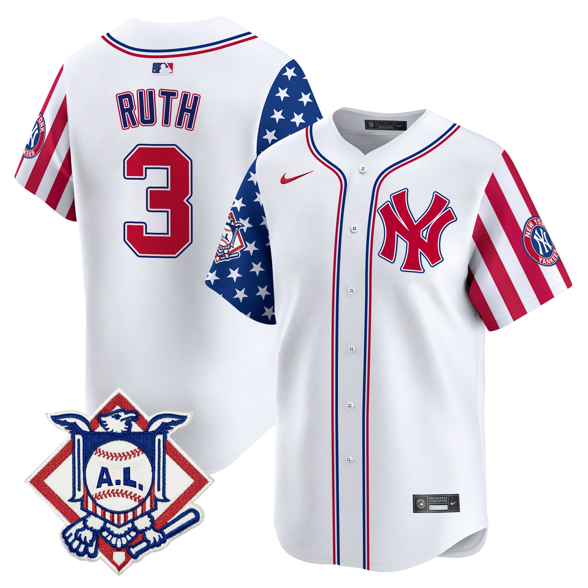 White - Babe Ruth