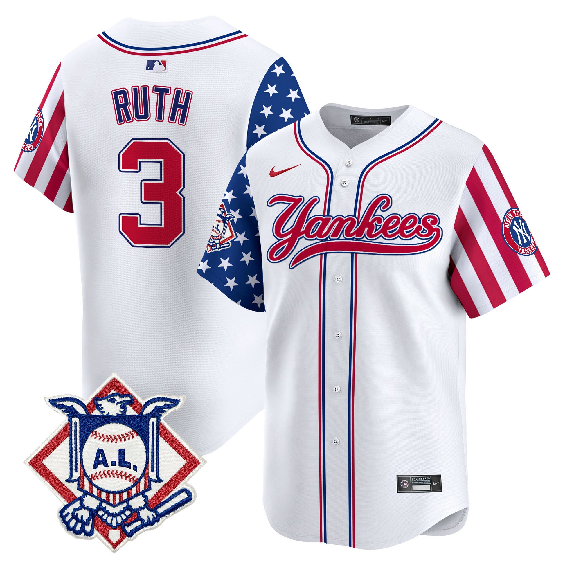 White - Babe Ruth