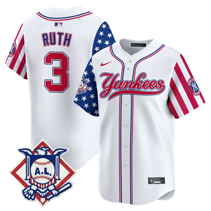 White - Babe Ruth