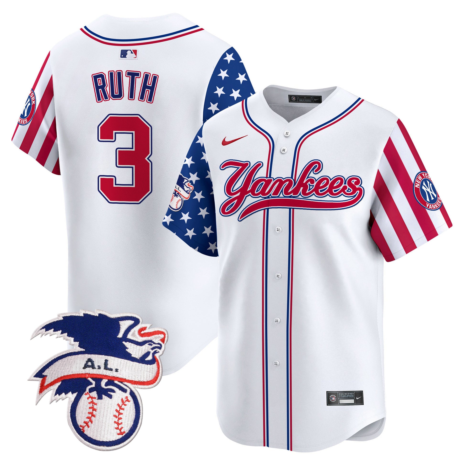 White - Babe Ruth