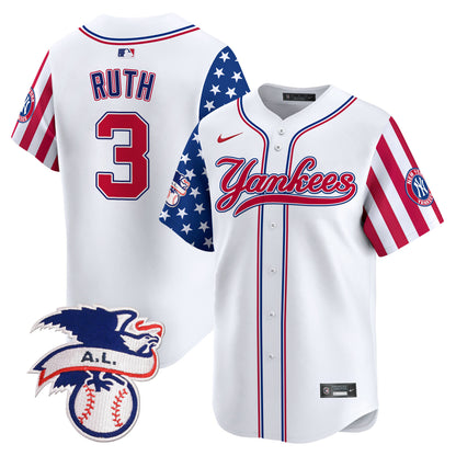 White - Babe Ruth