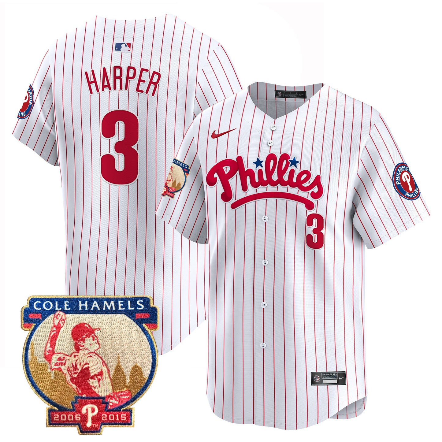White Pinstripe - Bryce Harper