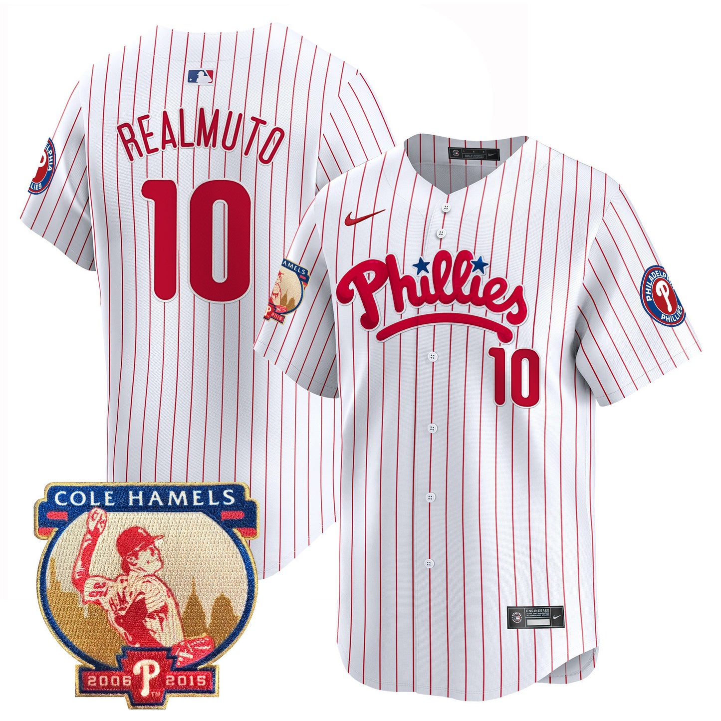 White Pinstripe - J.T.Realmuto
