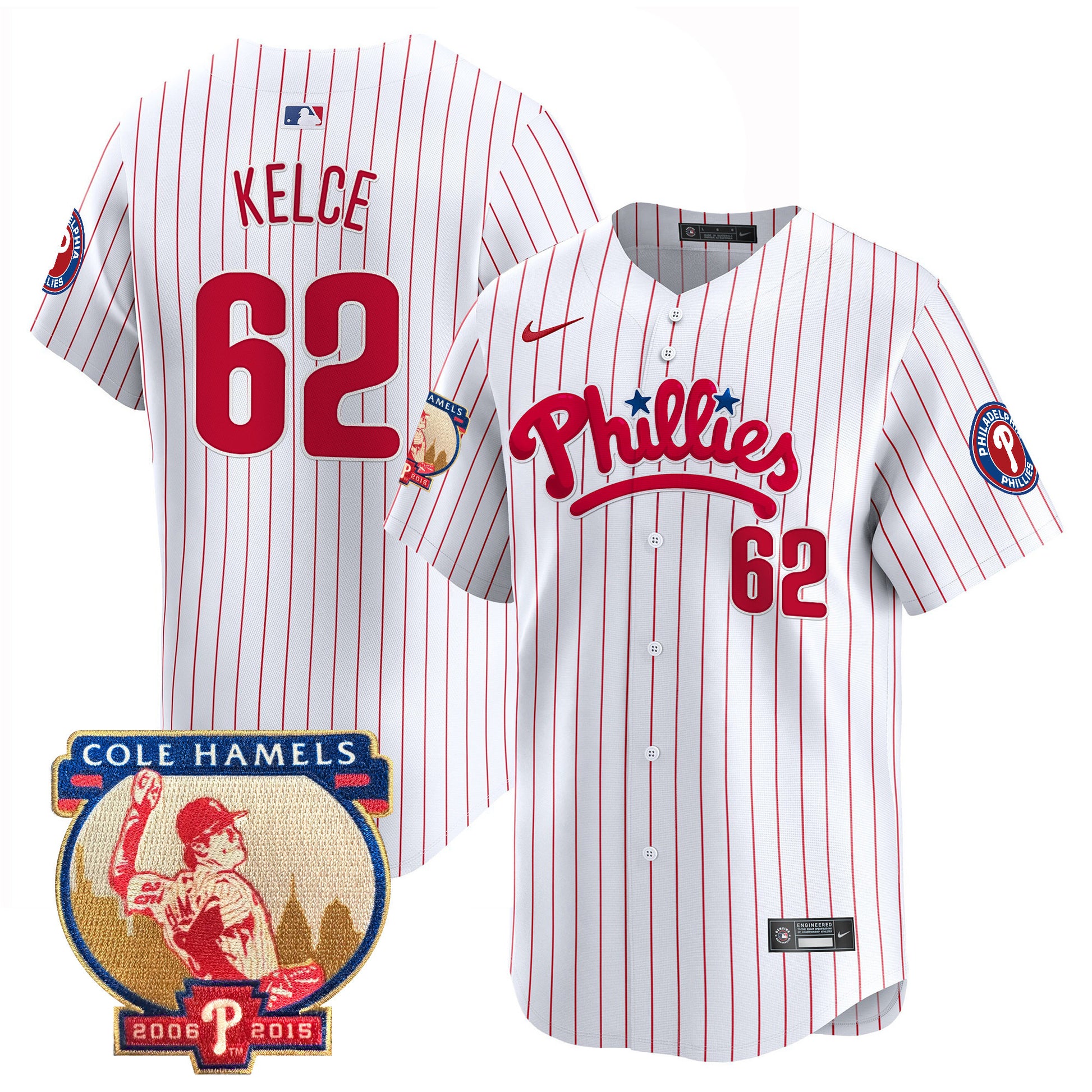 White Pinstripe - Jason Kelce