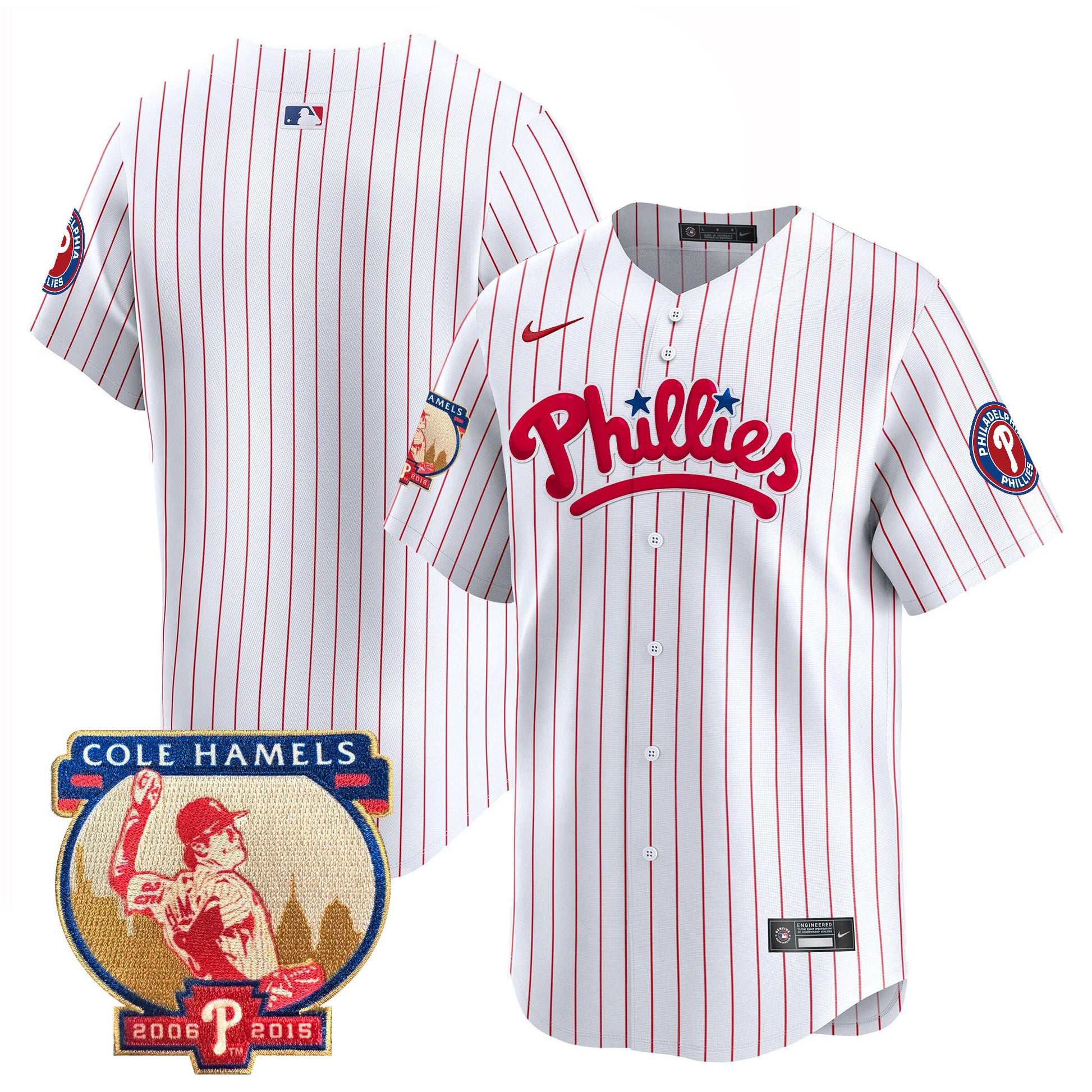 White Pinstripe - Team