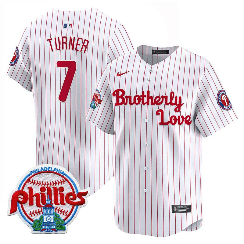 White Pinstripe - Trea Turner
