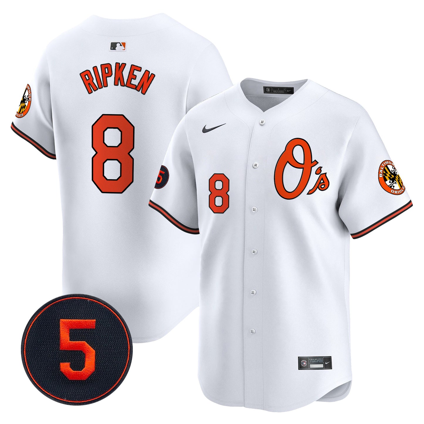 White - Cal Ripken