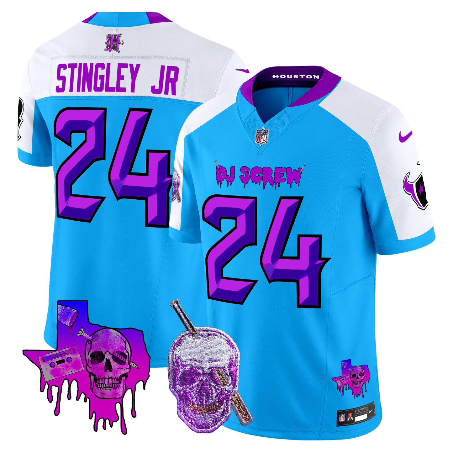 Blue Alternate - Derek Stingley Jr.