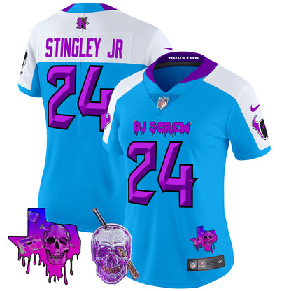 Blue Alternate - Derek Stingley Jr.