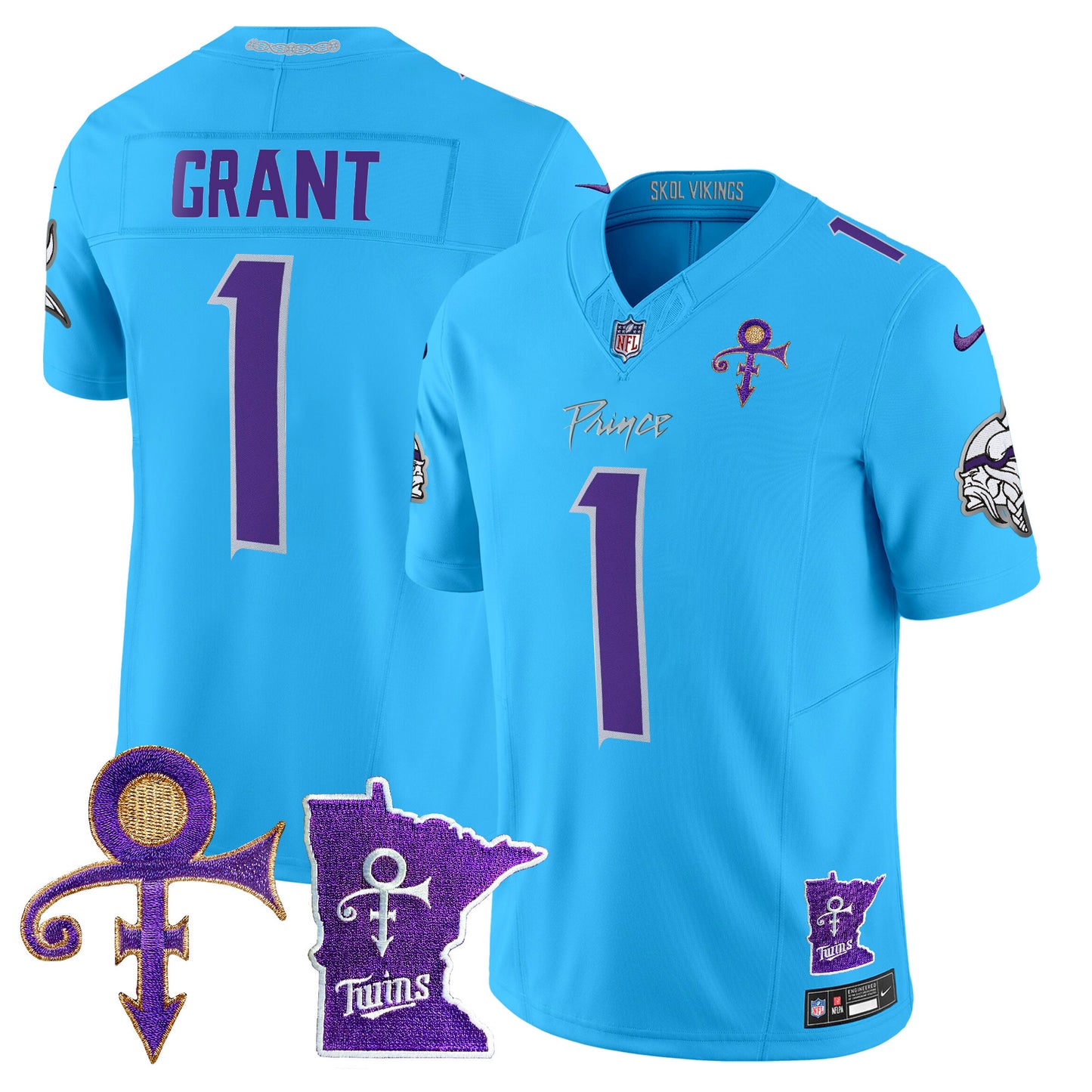 Light Blue - Bud Grant