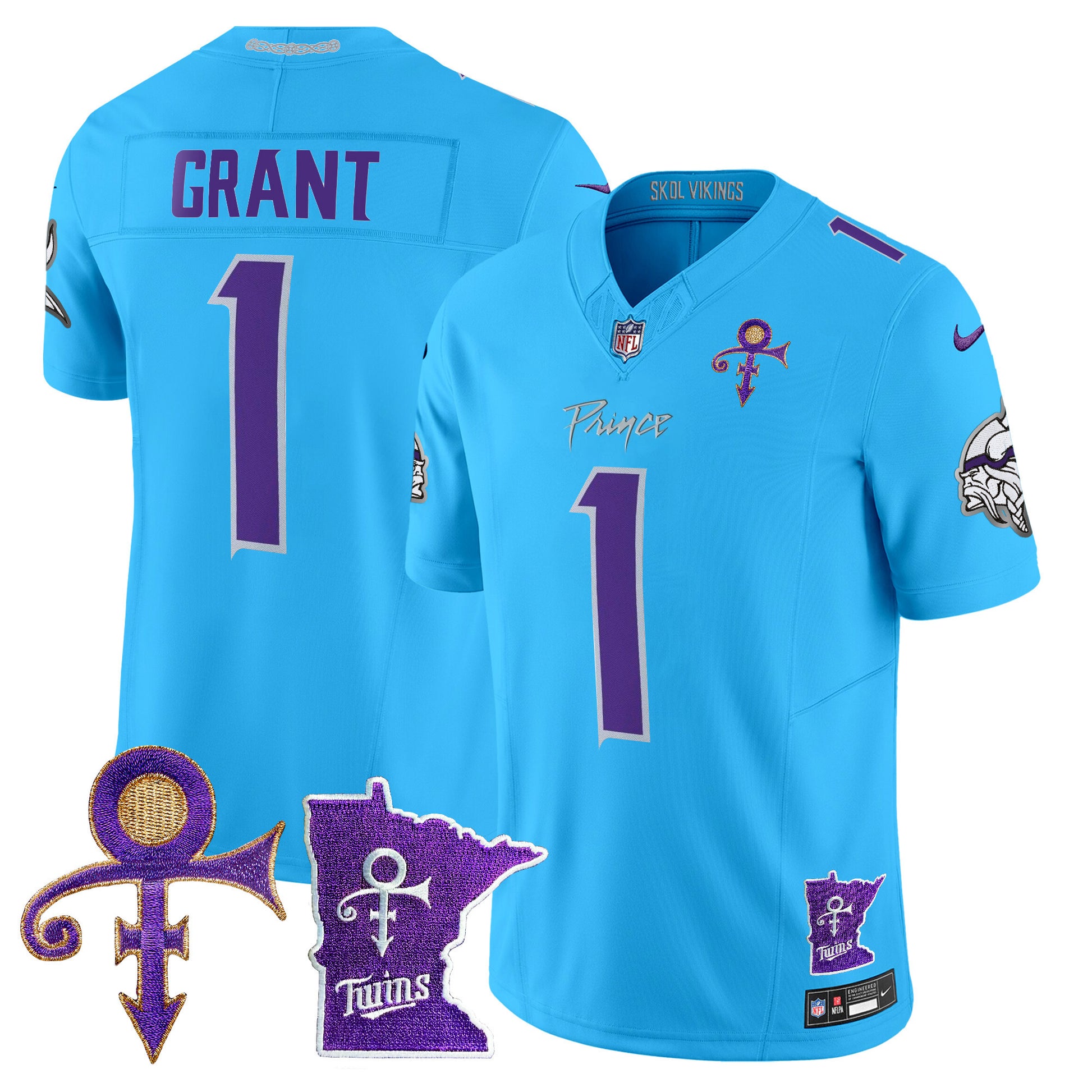 Light Blue - Bud Grant