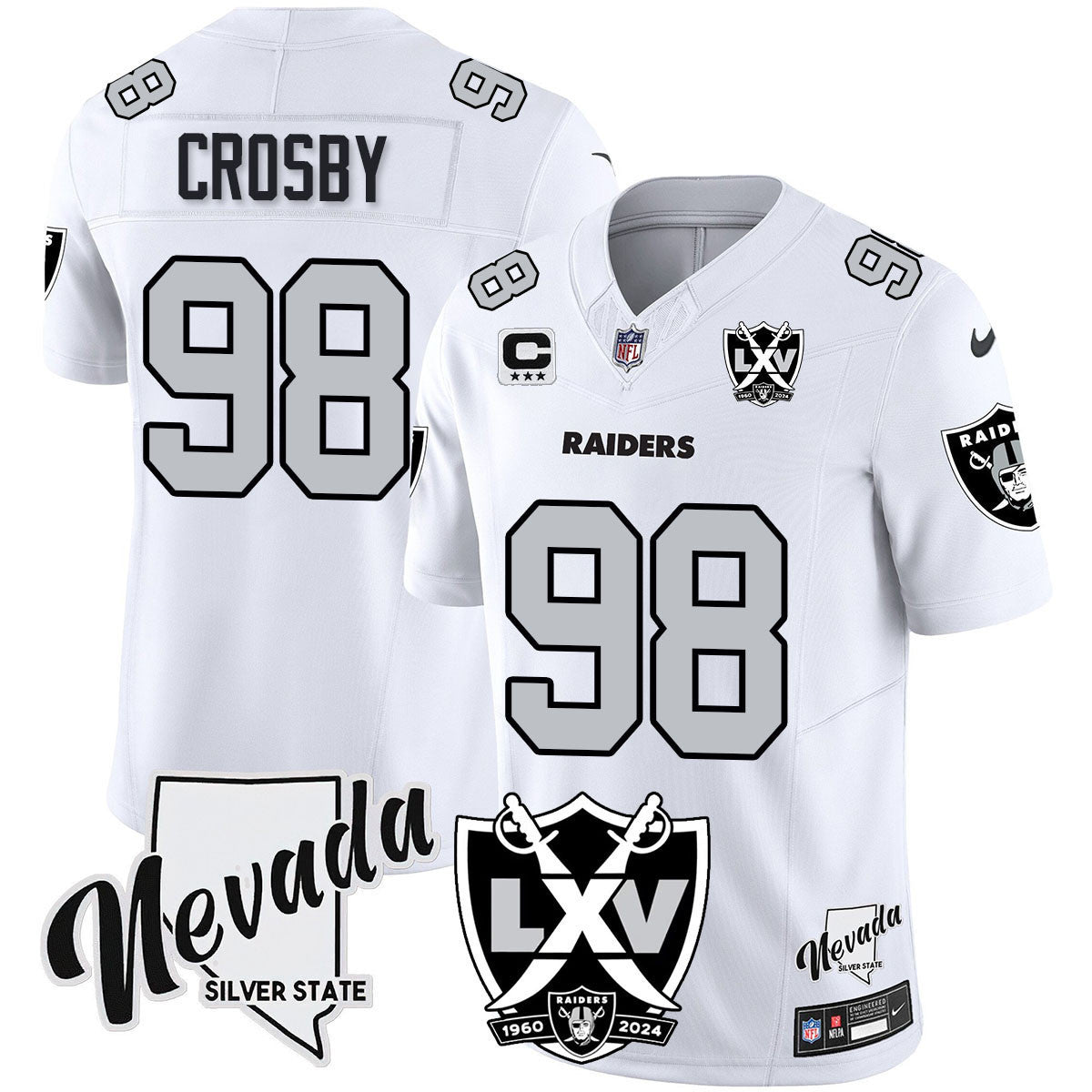 White - Maxx Crosby