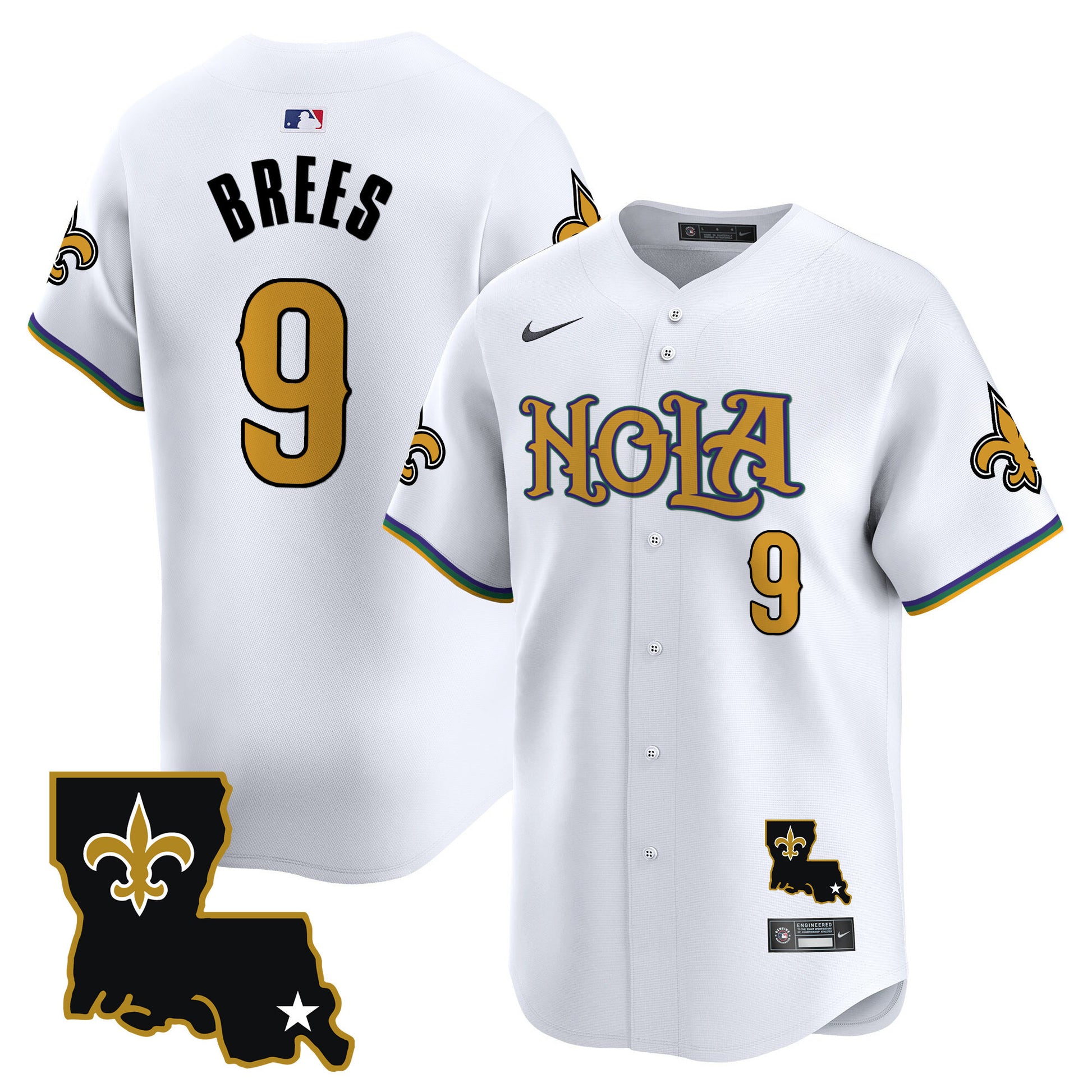 White - Drew Brees
