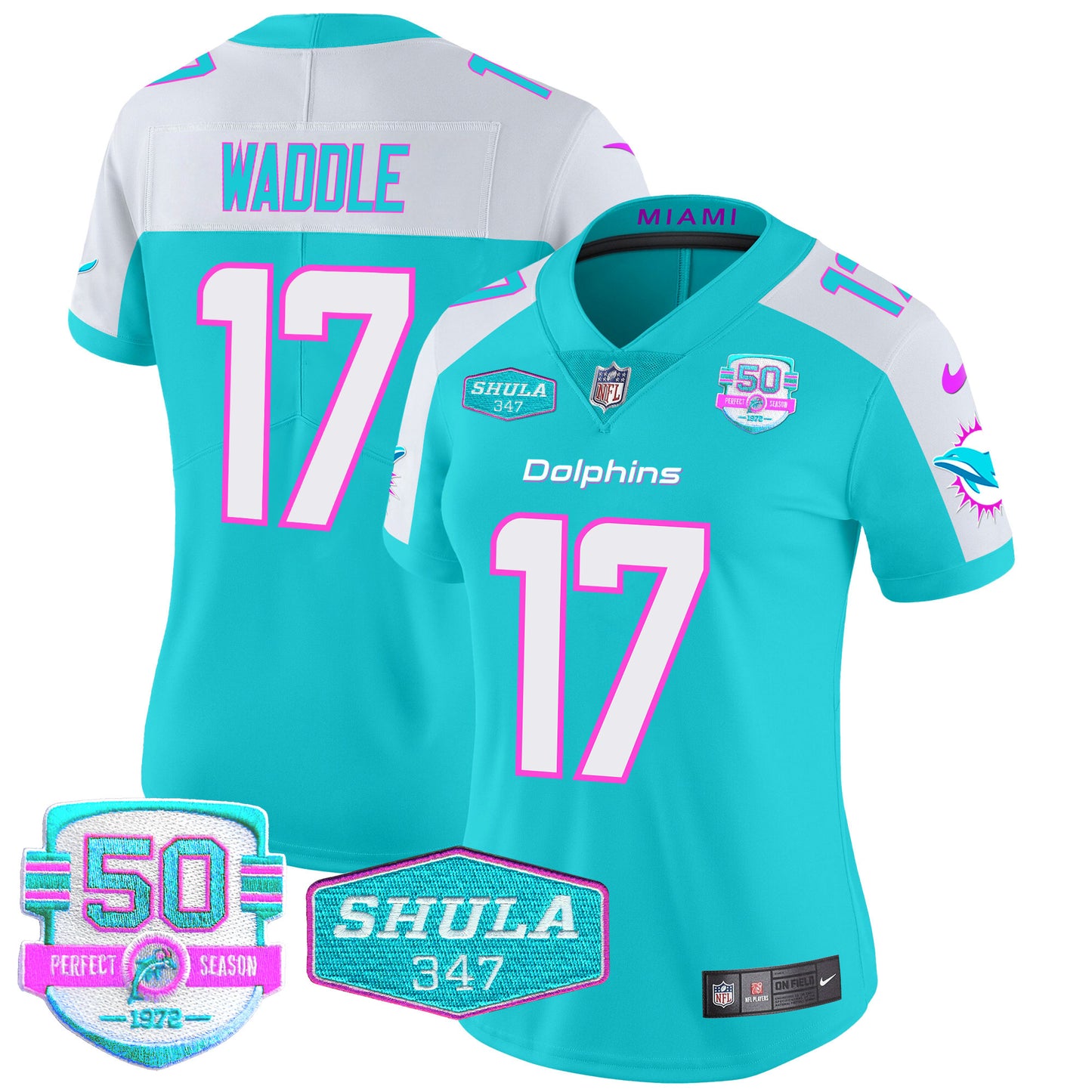 Aqua Alternate - Jaylen Waddle