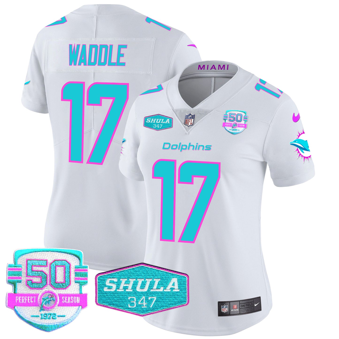 White - Jaylen Waddle