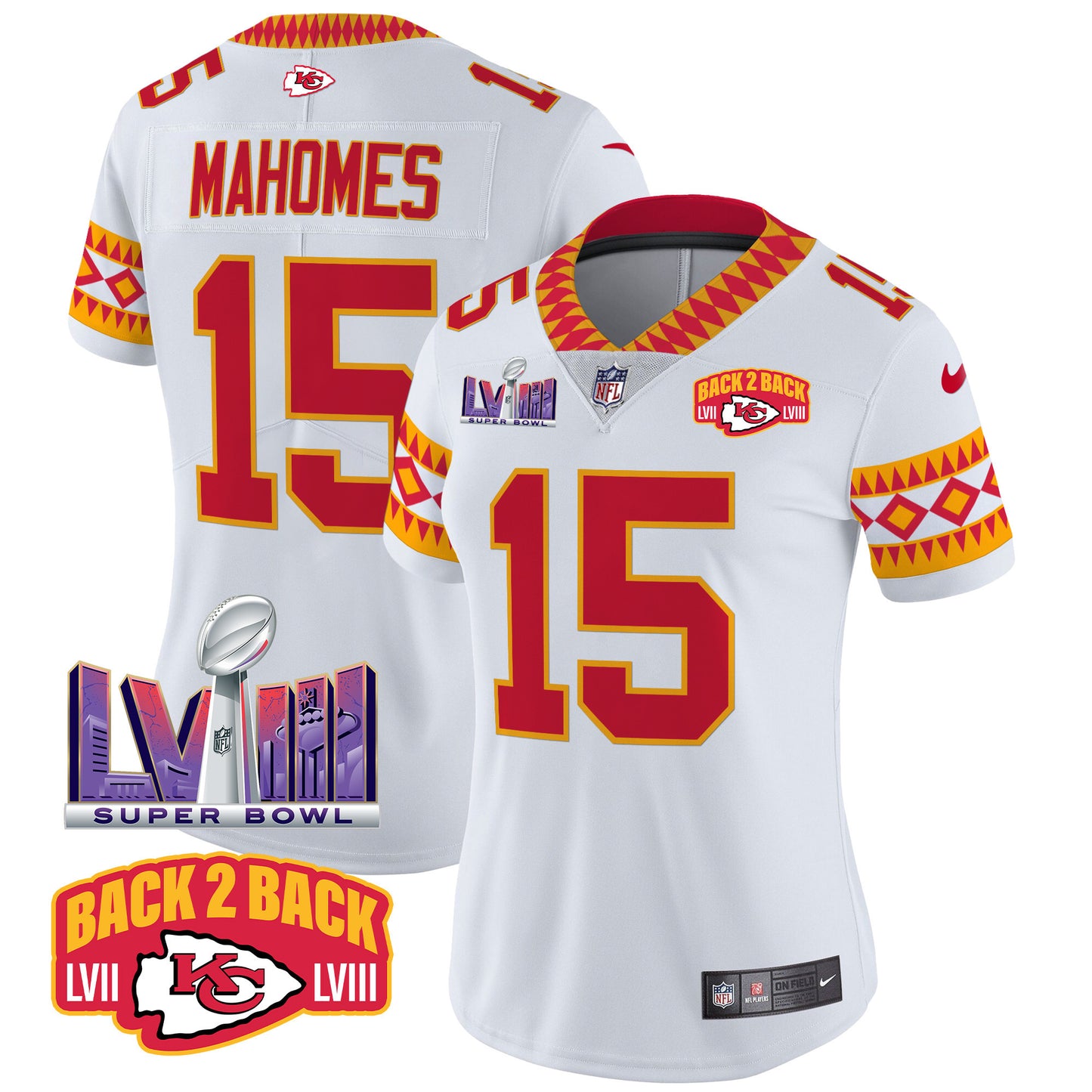 White - Patrick Mahomes