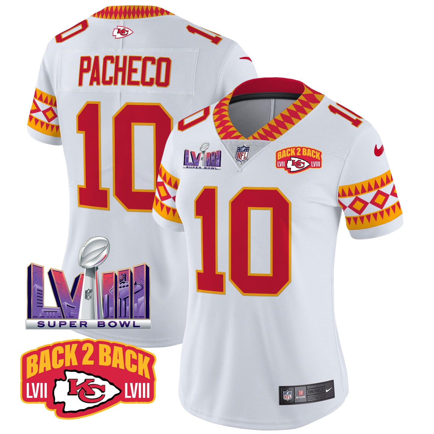 White - Isiah Pacheco